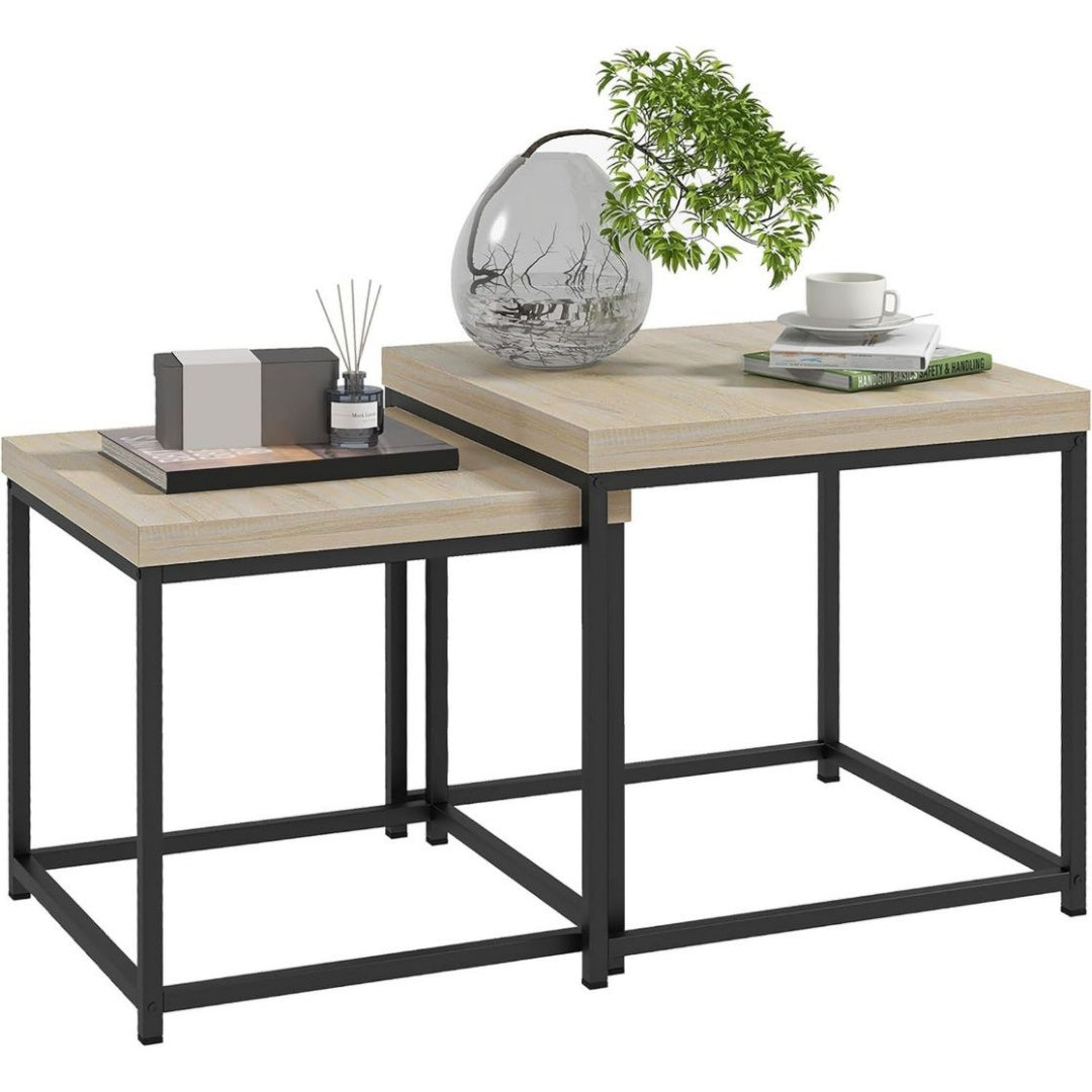 Table, 50 x 50 x 50.5 cm, Couleur Noir
