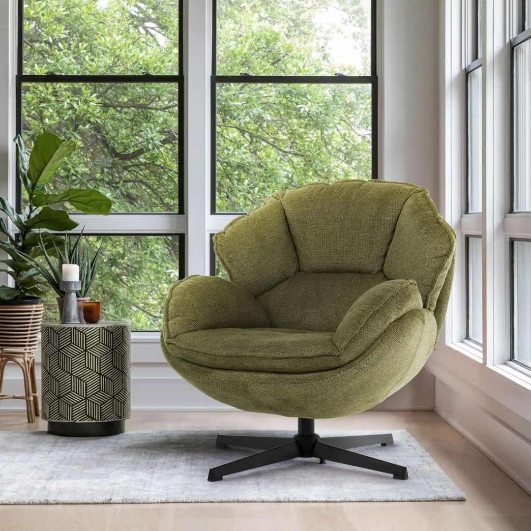Fauteuil Marron Cafe en Metal