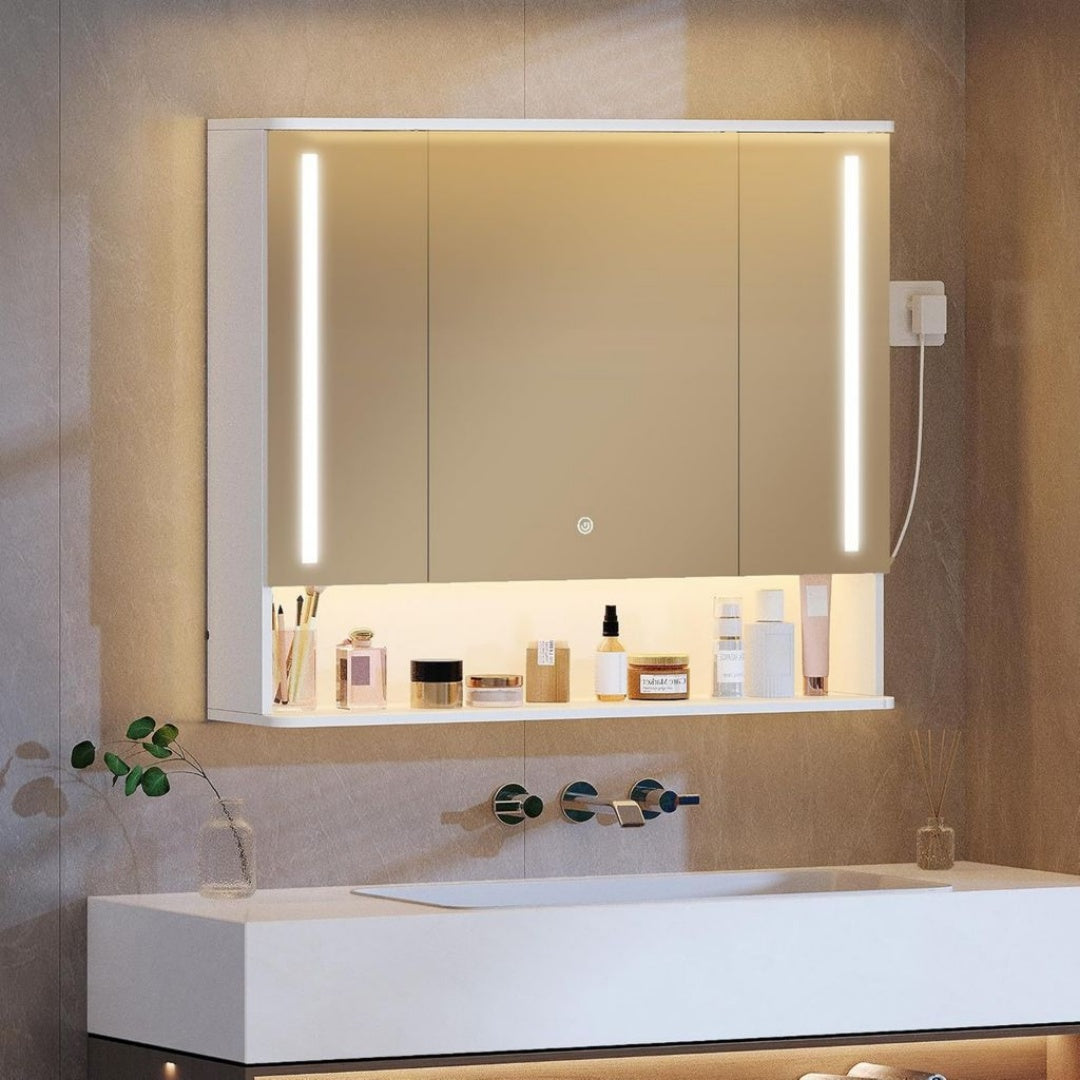 Armoire de Salle de Bain, Dimensions 21 x 90 x 76 cm