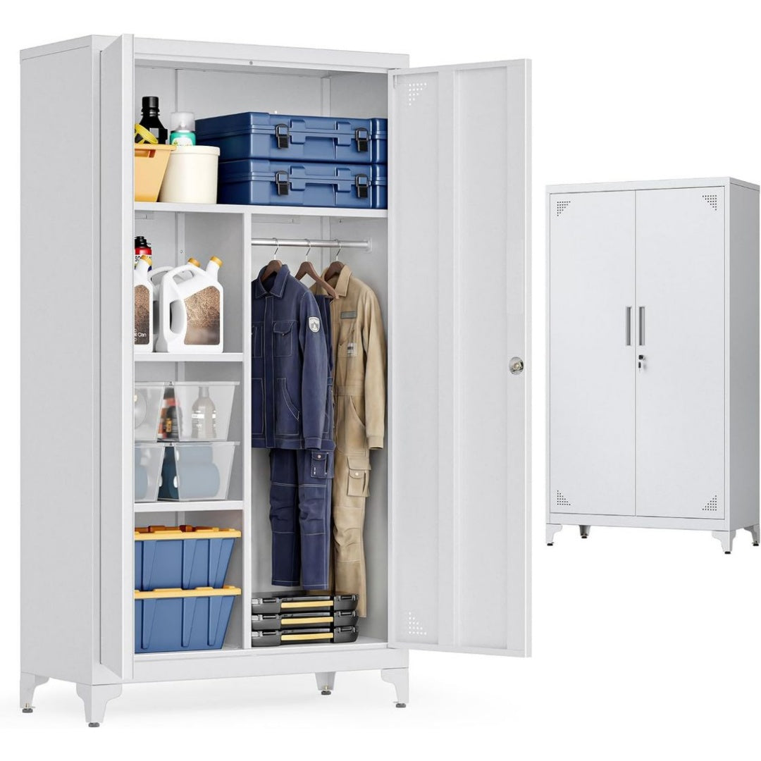 Armoire en Acier, Finition Gris