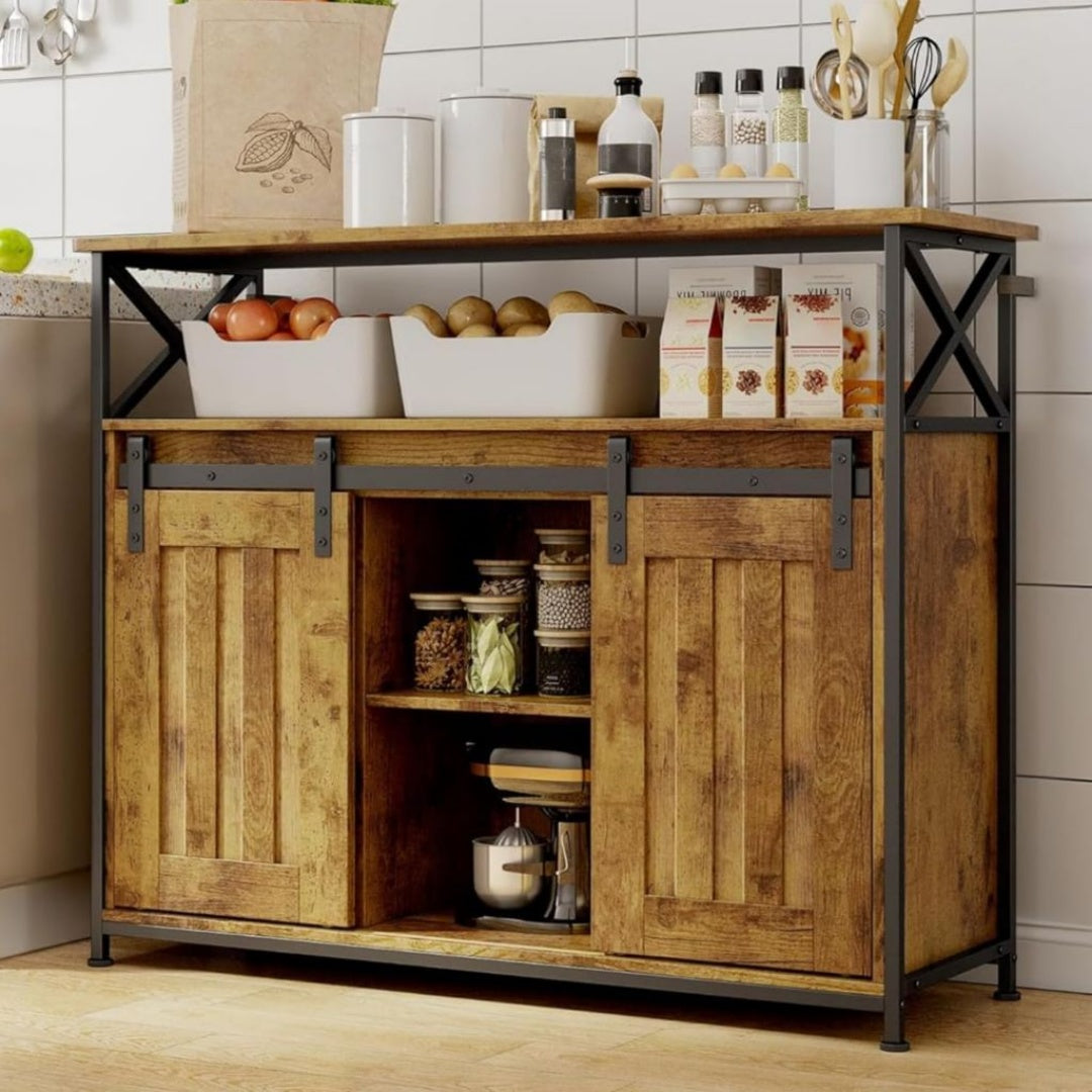 etagere en Acier, Finition Gris