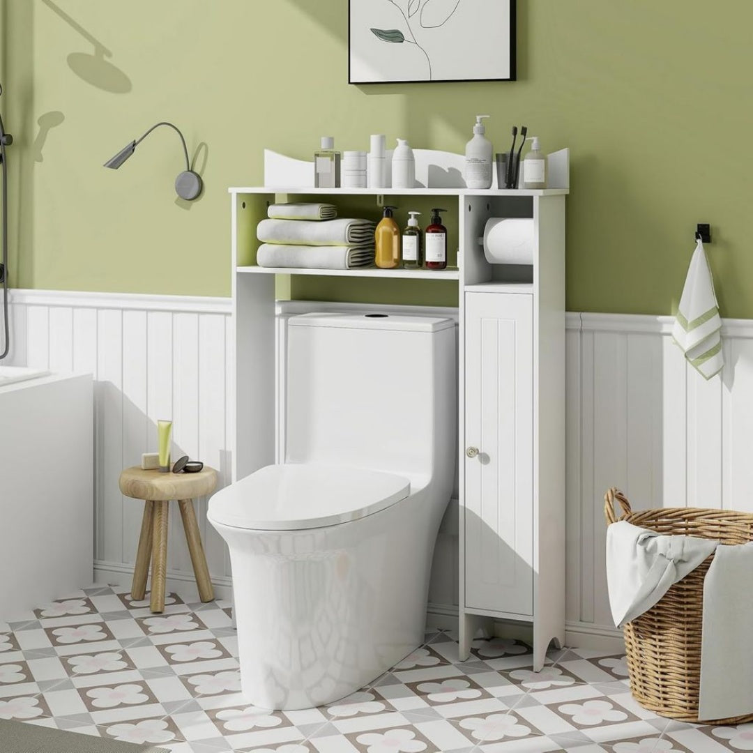 MDF Blanc, Meuble de Rangement Design Moderne